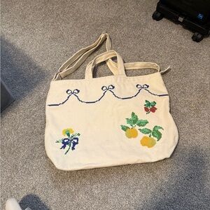 Baggu Horizontal Duck Bag Cross Stitch